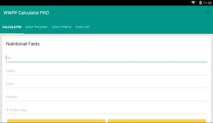 WWPP Calculator android App screenshot 0